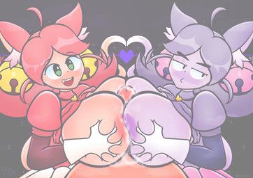 irritable_ghost_(deltarune), mad_mew_mew, mew_mew_(undertale), pink_(deltarune), deltarune
