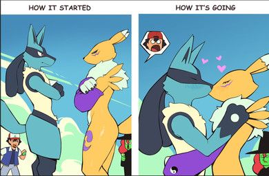 ash_ketchum, elphaba_(bonnymama7), bandai_namco, digimon, nintendo