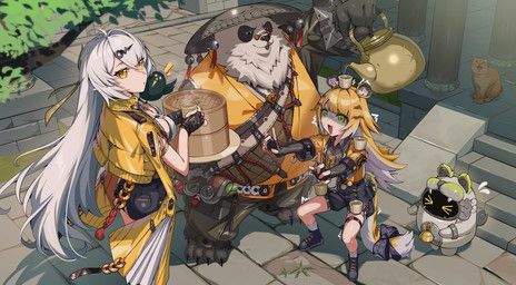 ju_fufu, pan_yinhu, qingming_(zzz), yixuan_(zzz), mihoyo
