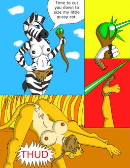 coyote_roy, animal_genitalia, anthro, balls, big_breasts