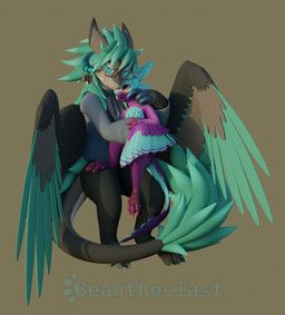 asher_sterling, merygryph, beanthusiast, 3_fingers, 3_toes