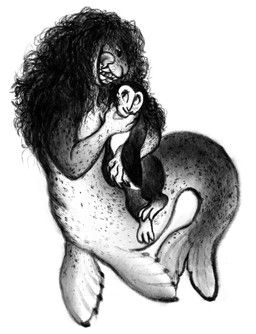 european_mythology, greek_mythology, mythology, ink-the-artist, aquatic