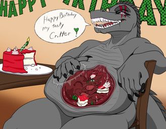 the_nature_of_predators, novarraveditoa, annoyed_prey, arxur_(the_nature_of_predators), belly_slap