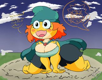 ivy_sundew, amphibia_(series), disney, naruto, mysterywhiteflame
