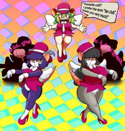 ayuko, opal_(dustyspacemouse), rat_god_(mad_rat_dead), mad_rat_dead, nintendo