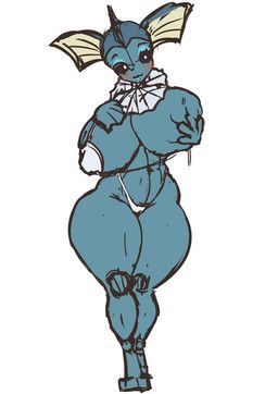 nintendo, pokemon, artsbee3, anthro, belly
