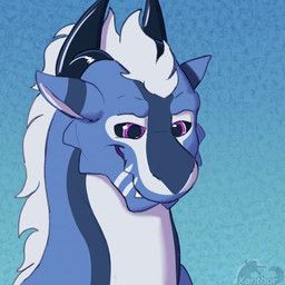 xanthor_(character), mythology, xanthor, 2_horns, black_sclera