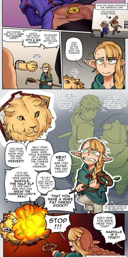 chilchuck_tims, laios_touden, marcille_donato, senshi_(delicious_in_dungeon), thistle_(delicious_in_dungeon)