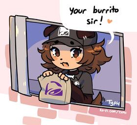 mimi_(typh), taco_bell, typh, :3, anthro