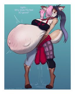 lana_(aleksthebun), mythology, dansharkman, anthro, belly