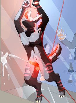 invor_(awsmgmer), awsmgmer, 2_tails, abdominal_bulge, ambiguous_gender
