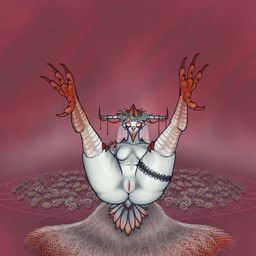 superkillermegamaster, abs, accessory, anthro, avian