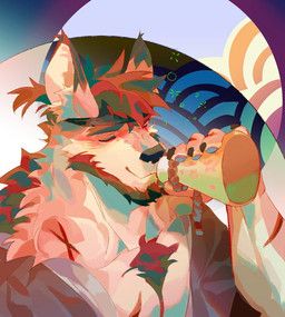 seatohao, accessory, anthro, asian_clothing, beard