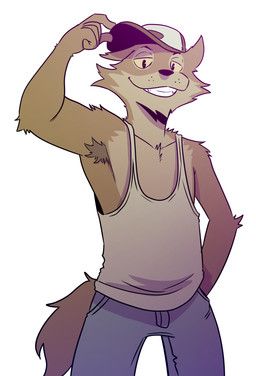 rudy_(orf), t0l0k, anthro, baseball_cap, blue_bottomwear
