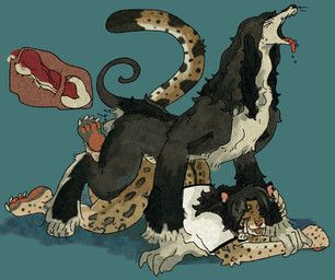 manicparasitism, pattymanajaro, afghan_hound, all_fours, andromorph