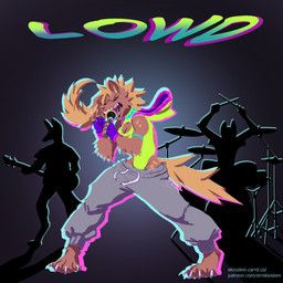 isabelle_(notanumber), errokioslem, abstract_background, anthro, blonde_hair