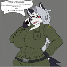 loona_(helluva_boss), hellaverse, helluva_boss, mythology, gorgonlurker