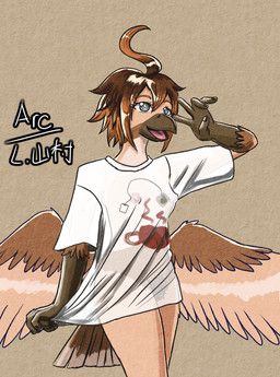 vanilla_(arcrose), arc_rose, anthro, areola, avian