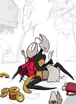 background_character, hornet_(hollow_knight), shakra_(hollow_knight:_silksong), hollow_knight:_silksong, hollow_knight_(franchise)