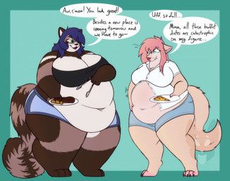 aurum_(kiit0s), mina_(maztitos), strawberrymilkdog, 4_fingers, 4_toes
