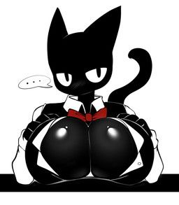 vingo_(sabgong), tailzkim, anthro, big_breasts, black_body