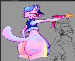 officer_boykisser_(junoandmaxx), silly_cat_(mauzymice), boy_kisser_(meme), userpagani, anthro