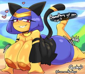 palworld, pocketpair, gardegu, anthro, areola