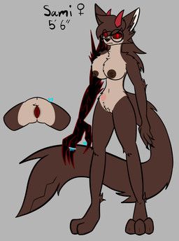 sami_(bottleofsalty), patchesstaples, 3_toes, 4_fingers, anthro