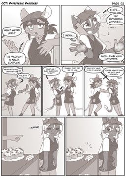 alison_roquefort, amber_(nekostar), nekostar, anthro, apron