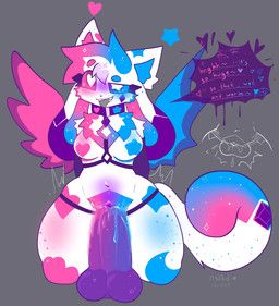 crystal_(zeropointfluff), the_kittydog_story, zeropointfluff, ahegao, anthro
