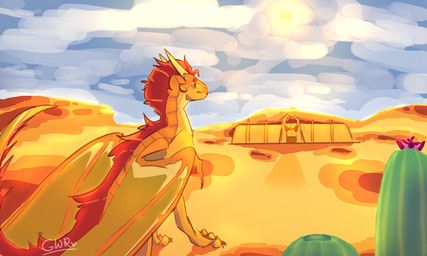 sunny_(wof), european_mythology, mythology, wings_of_fire, grauwr