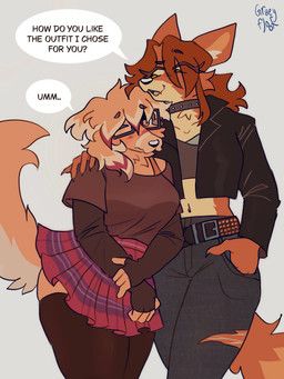 graey, graeyfloof, anthro, belt, biker