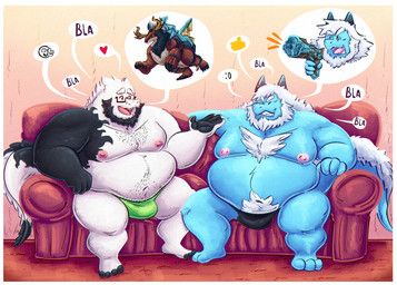 mythology, 06junior11, anthro, beard, belly
