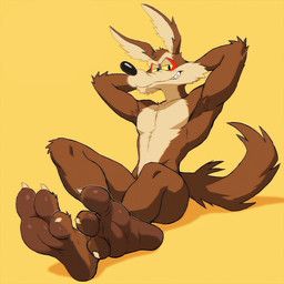 wile_e._coyote, looney_tunes, warner_brothers, rossciaco, 3_toes