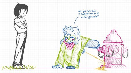 kris_dreemurr, ralsei, deltarune, undertale_(series), bunpicker