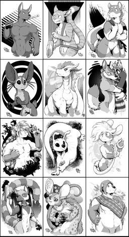 hayven_celestia, rick_griffin, ambiguous_gender, anthro, anup