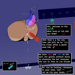asslick, ambiguous_gender, anal, anal_fluids, anal_request