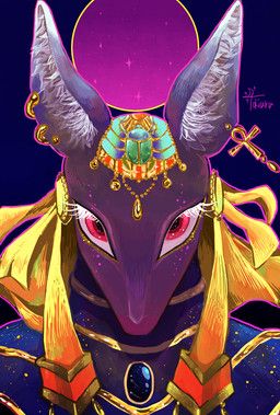 anubis, egyptian_mythology, middle_eastern_mythology, mythology, uru_u_boshi