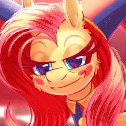 fluttershy_(mlp), pomni_(tadc), friendship_is_magic, glitch_productions, hasbro