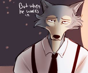 legoshi_(beastars), beastars, cottaterra, accessory, anthro