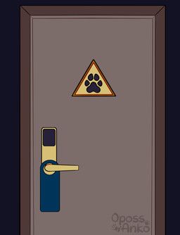 mythology, oposs_anko, canid, canine, door