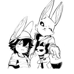alex_the_narehate, c_(alexthenarehate), jiji_(alexthenarehate), earthbound_(series), made_in_abyss