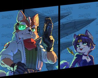 fox_mccloud, krystal_(star_fox), cowboy_bebop, nintendo, star_fox