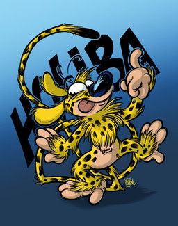 marsupilami_(character), marsupilami_(series), titash, 4_fingers, 4_toes
