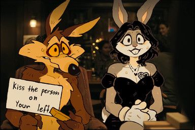 bugs_bunny, wile_e._coyote, looney_tunes, obsession_(film), warner_brothers