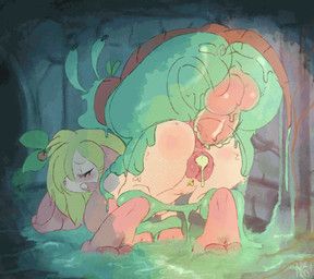 flummery, nihilochannel, abdominal_bulge, all_fours, anal