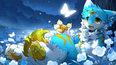 hesanmiao_(character), hlg7777, 4_fingers, 4_toes, anthro