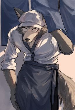 legoshi_(beastars), beastars, kannip_3, anthro, asian_clothing