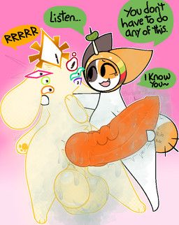 cheezborger_(chikn_nuggit), chikn_nuggit_(chikn_nuggit), chikn_nuggit_(true_form), chikn_nuggit, nonbinary_bunny