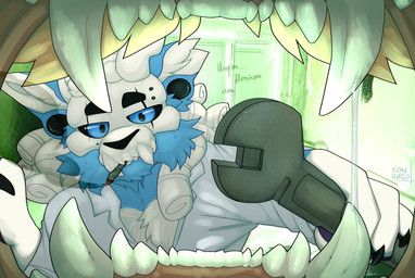 conhugo, anthro, appliance, bathroom, beard